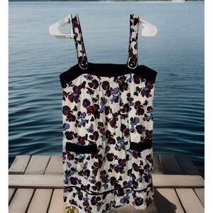 EUC‎ Kensigirl Long CAMI TANK TOP Mini DRESS Strap Chic Soft Tunic Bodycon-9 Y2K